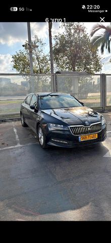 מודעת רכב סקודה סופרב
