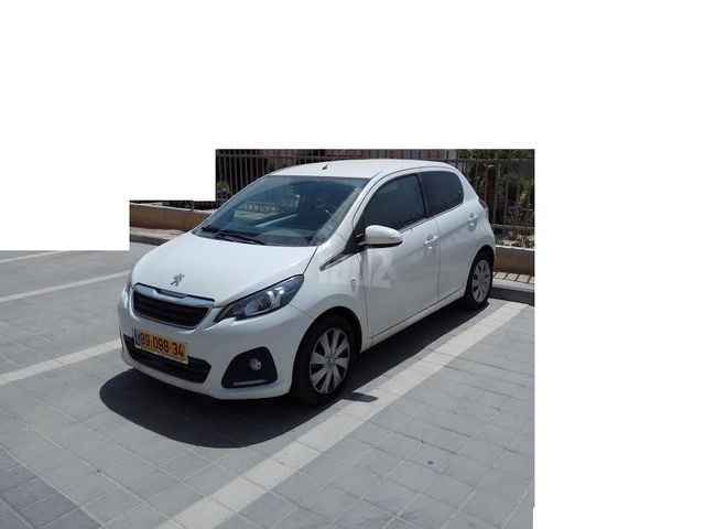 מודעת רכב פיג'ו 108