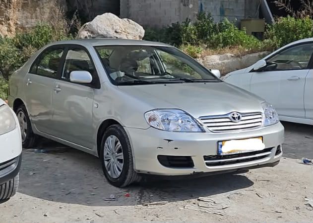 מודעת רכב טויוטה קורולה