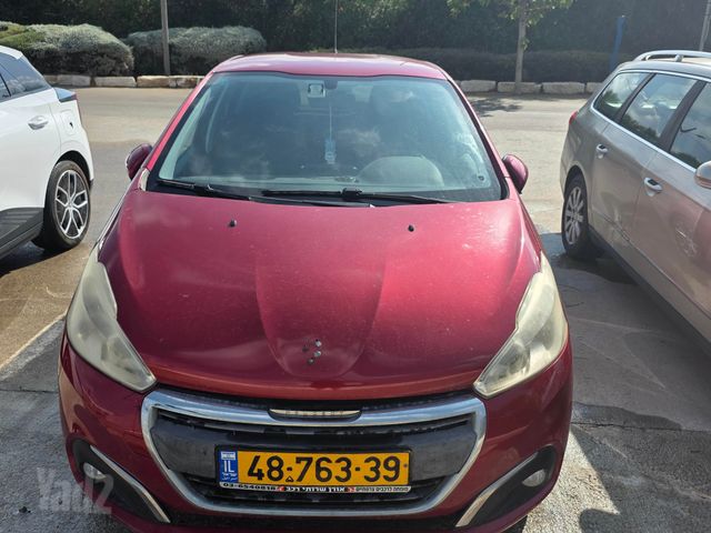 מודעת רכב פיג'ו 208