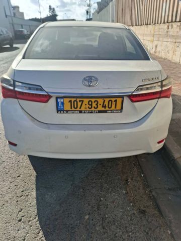 קורולה Sun אוט׳ 1.6 (132 כ״ס) [2016-2019]