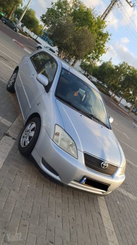 מודעת רכב טויוטה קורולה
