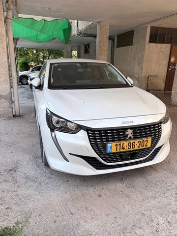 מודעת רכב פיג'ו 208