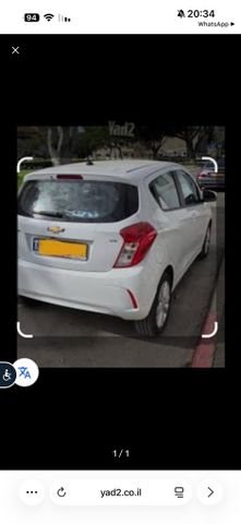 מודעת רכב שברולט ספארק