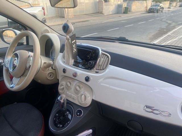 מודעת רכב פיאט 500