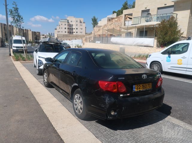 מודעת רכב טויוטה קורולה