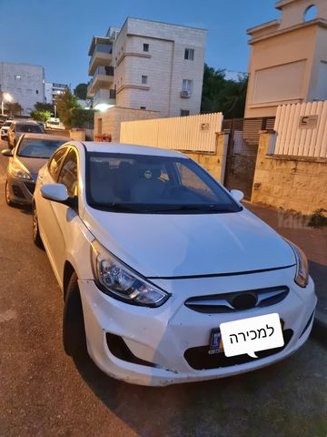 מודעת רכב יונדאי אקסנט i25