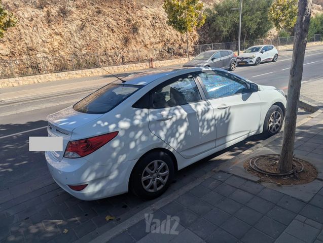 מודעת רכב יונדאי אקסנט i25