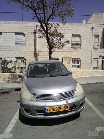מודעת רכב ניסאן טידה