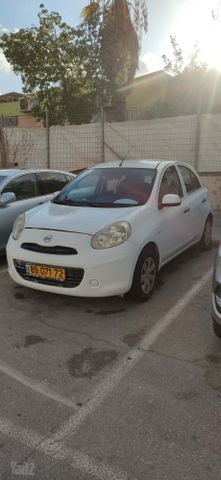 מודעת רכב ניסאן מיקרה