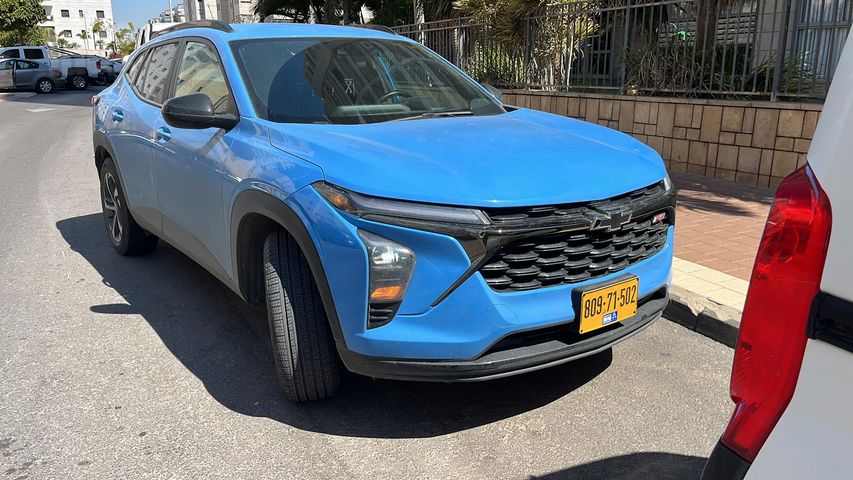 מודעת רכב שברולט טראקס
