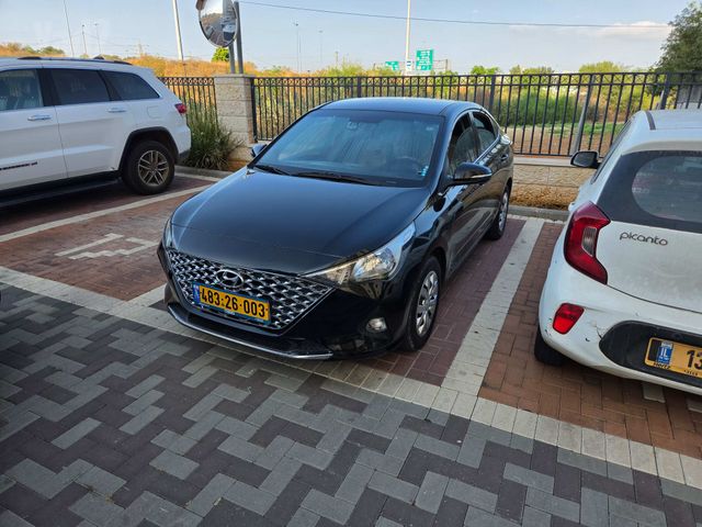 מודעת רכב יונדאי אקסנט i25