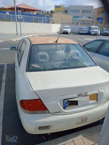 מודעת רכב מיצובישי לנסר