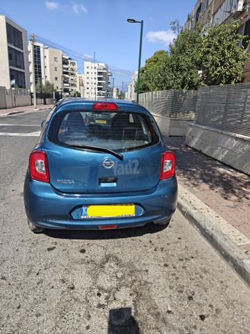 מודעת רכב ניסאן מיקרה
