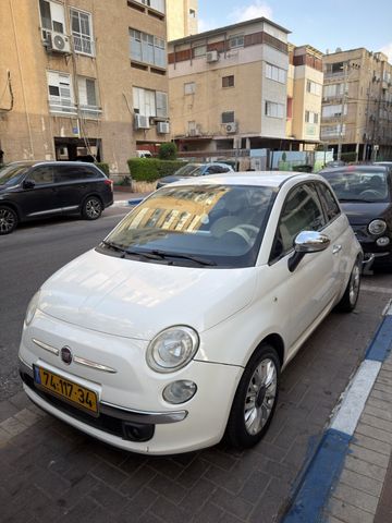 מודעת רכב פיאט 500