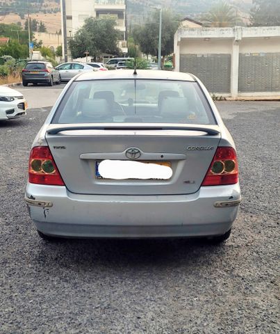 מודעת רכב טויוטה קורולה