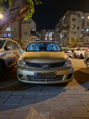 מודעת רכב ניסאן טידה