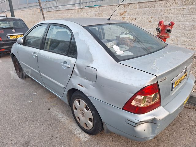 מודעת רכב טויוטה קורולה