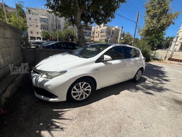 מודעת רכב טויוטה אוריס