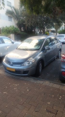 מודעת רכב ניסאן טידה