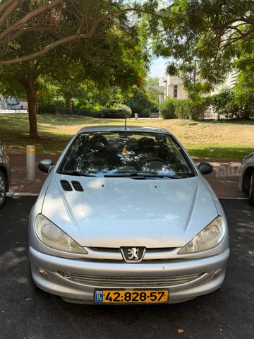 מודעת רכב פיג'ו 206