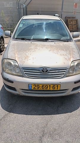 מודעת רכב טויוטה קורולה