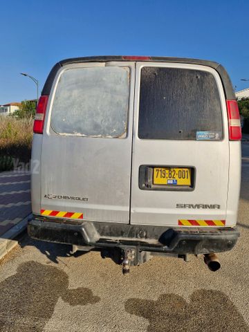 מודעת רכב שברולט סוואנה
