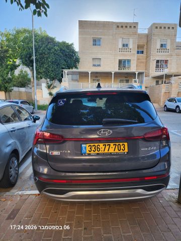 מודעת רכב יונדאי סנטה פה