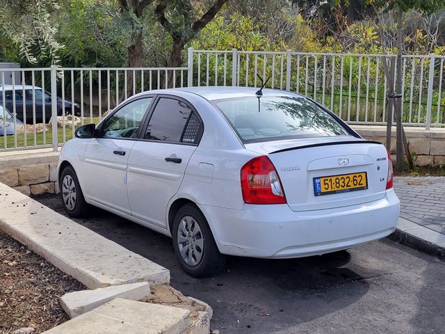 מודעת רכב יונדאי אקסנט i25