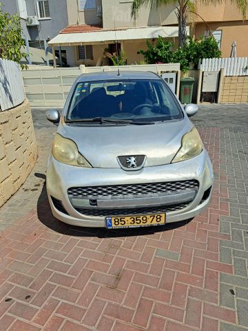 מודעת רכב פיג'ו 107