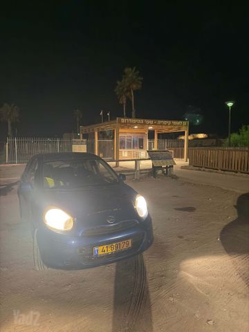 מודעת רכב ניסאן מיקרה