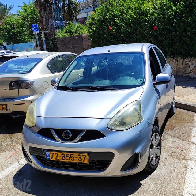 מודעת רכב ניסאן מיקרה