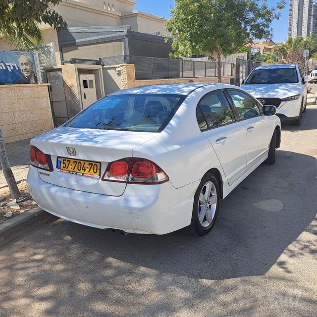 מודעת רכב הונדה סיוויק