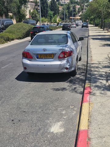 מודעת רכב טויוטה קורולה