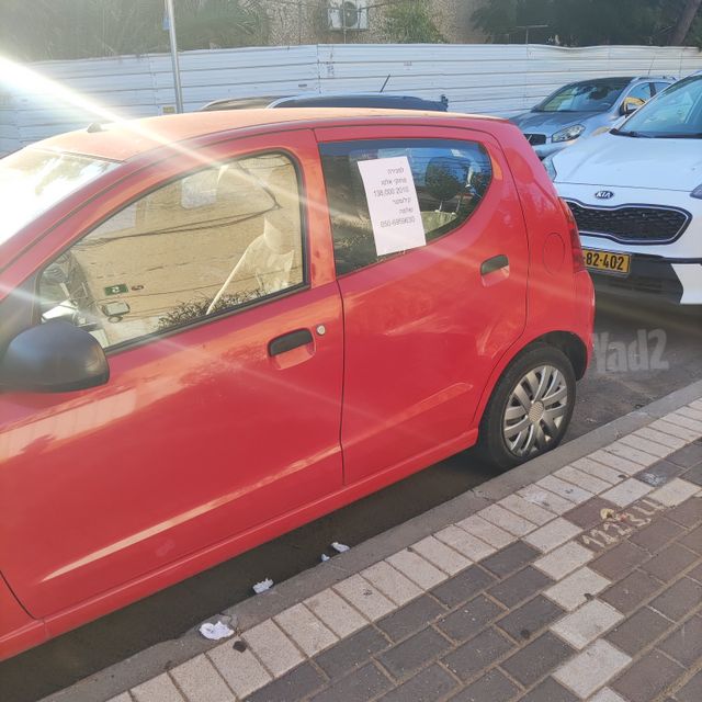 מודעת רכב סוזוקי אלטו