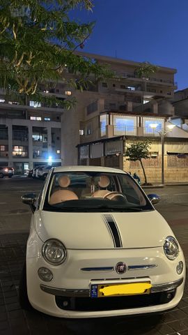 מודעת רכב פיאט 500