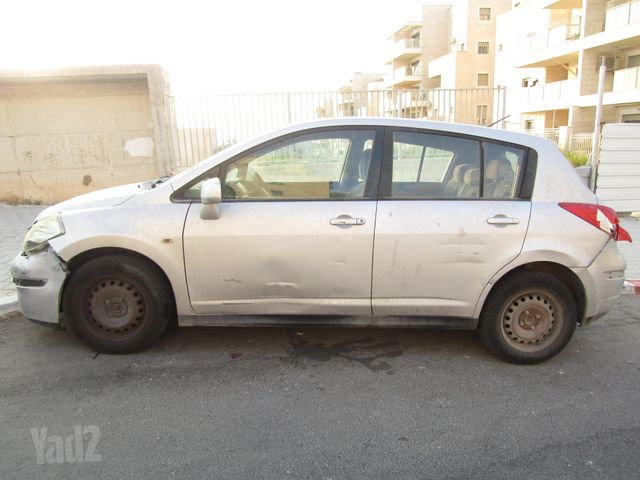 מודעת רכב ניסאן טידה