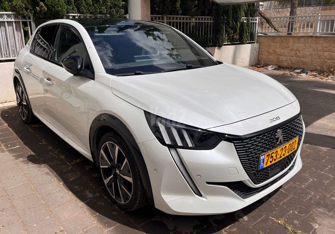 מודעת רכב פיג'ו 208