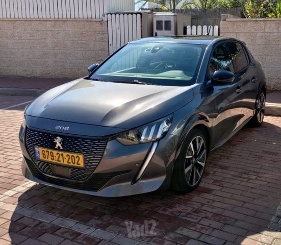 מודעת רכב פיג'ו 208