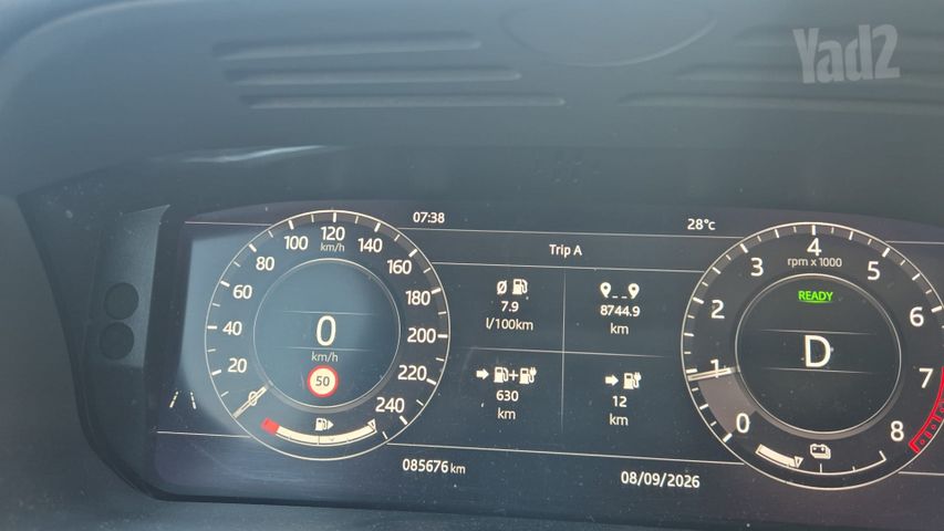 מודעת רכב לנד רובר ריינג' רובר