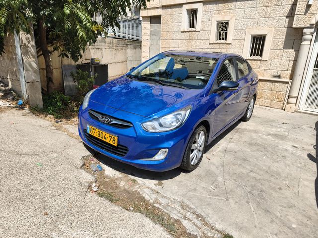 מודעת רכב יונדאי אקסנט i25