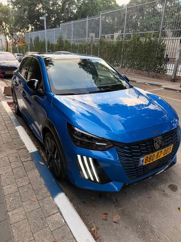 מודעת רכב פיג'ו 208