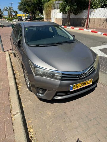 מודעת רכב טויוטה קורולה