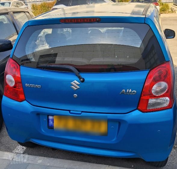 מודעת רכב סוזוקי אלטו