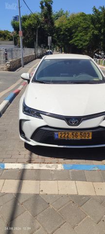מודעת רכב טויוטה קורולה