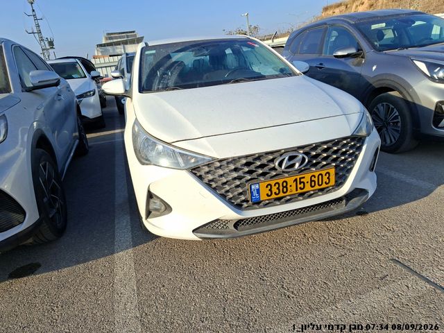 מודעת רכב יונדאי אקסנט i25