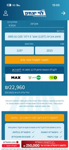 מודעת רכב סיאט איביזה