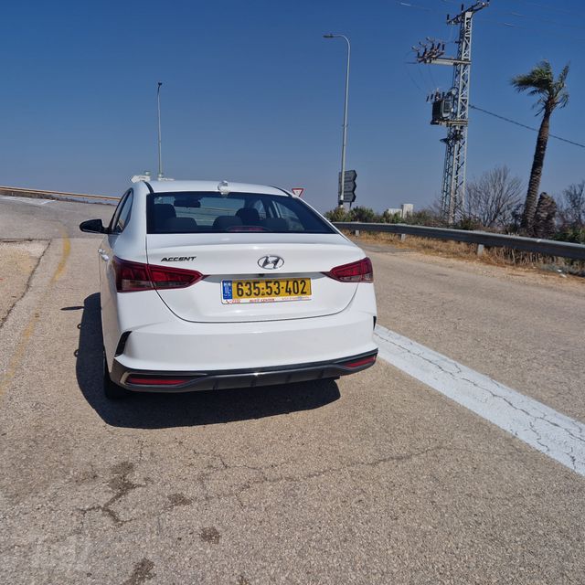 מודעת רכב יונדאי אקסנט i25
