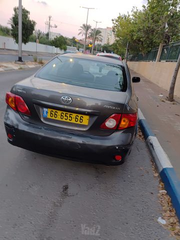 מודעת רכב טויוטה קורולה