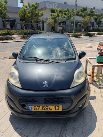 מודעת רכב פיג'ו 107